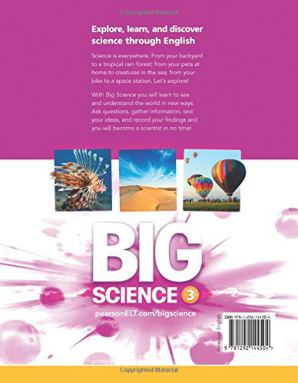 Бумажная книга «Big Science 3 Workbook» - фото №1