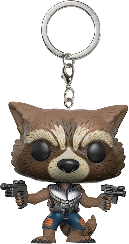 «Брелок Funko POP! Guardians Of The Galaxy Реактивный Енот (13217)», бренда Funko Pop - фото №1