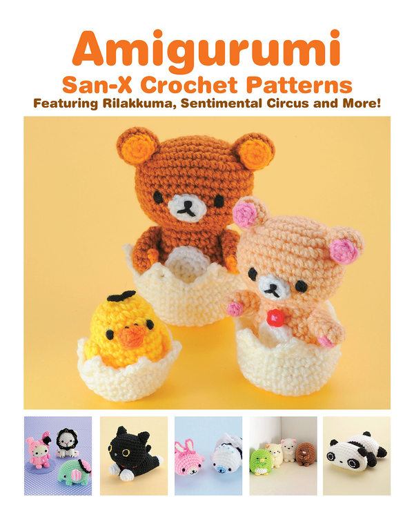 Бумажная книга «Amigurumi: San-X Crochet Patterns», автор Эрико Тераниси - фото №1