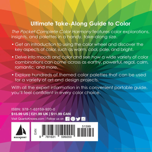 Бумажная книга «Pocket Complete Color Harmony. 1,500-Plus Color Palettes for Designers, Artists, Architects, Makers, and Educators», автор Тина Саттон - фото №1