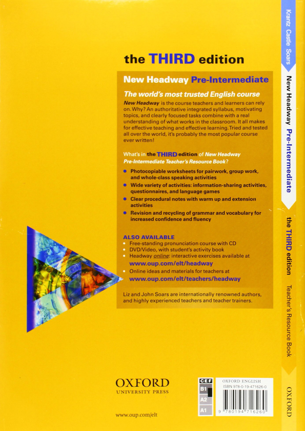 [object Object] «New Headway Pre-Intermediate Teacher's Resource Book», авторів Керолайн Крантц, Метт Касл, Лиз Соарс, Джон Соарс - фото №2 - мініатюра