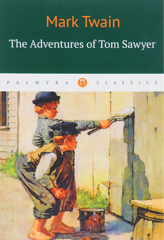 Бумажная книга «The Adventures of Tom Sawyer», автор Марк Твен - фото №1