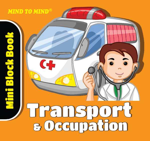 Бумажная книга «Mini Block Book. Transport & Occupation. Revised» - фото №1