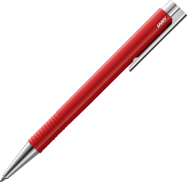  «Ручка шариковая Lamy Logo M+ Красная (4014519654162)», бренда Lamy - фото №1