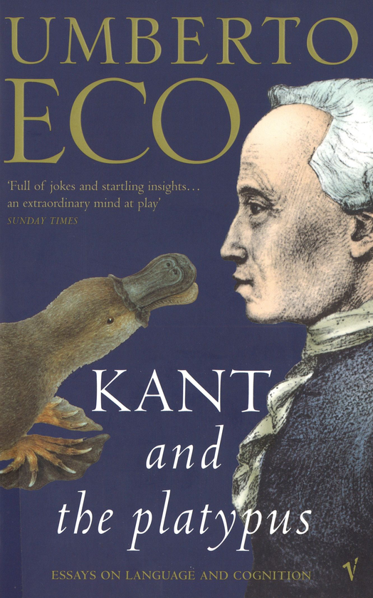 Паперова книга «Kant And The Platypus», автор Умберто Еко - фото №1