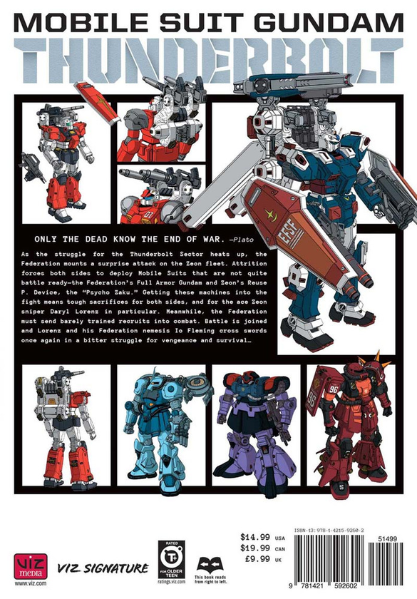 Бумажная книга «Mobile Suit Gundam Thunderbolt. Volume 2», автор Ясуо Отагаки - фото №1