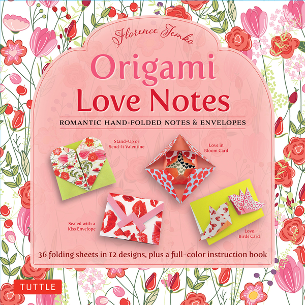 Паперова книга «Origami Love Notes Kit», автор Флоренс Темко - фото №1