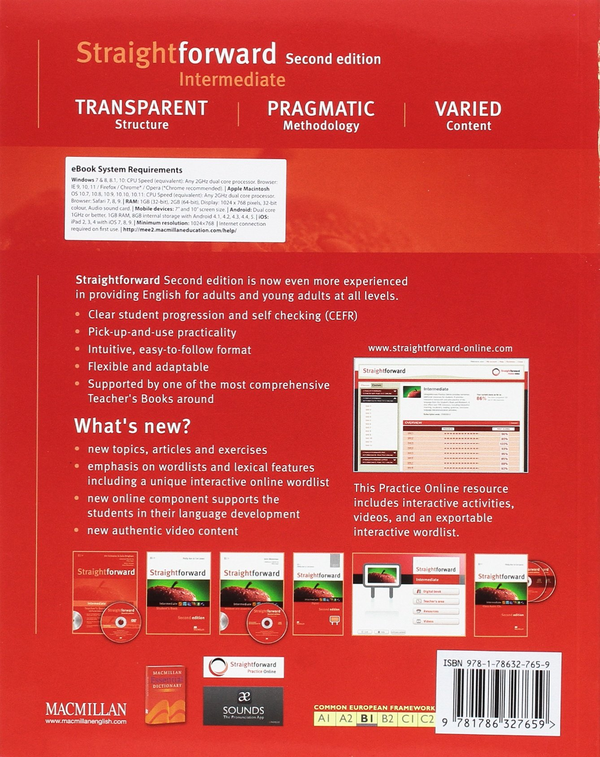 [object Object] «Straightforward 2nd Intermediate SB & WEBCODE + eBook», автор Филип Керр - фото №2 - миниатюра