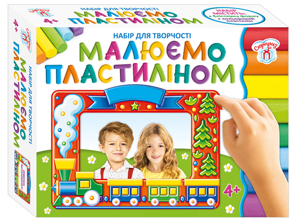  «Малюємо пластиліном №3 Ranok-Creative Пригоди (15100453У)», бренда Ranok-Creative - фото №1