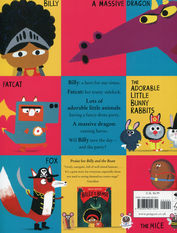 Паперова книга «Billy and the Dragon», автор Надя Ширін - фото №1