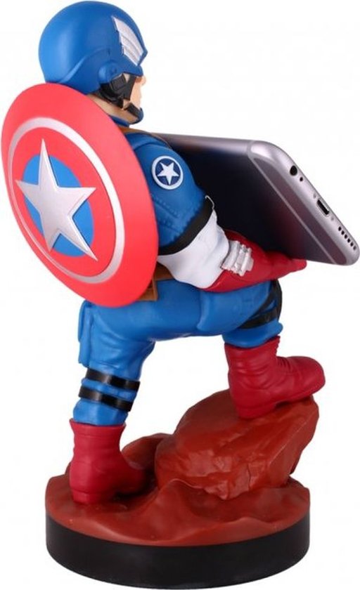  «Держатель Cable Guy Exquisite Gaming Marvel Camptain America (CGCRMR300202)», бренда Cable Guy - фото №1