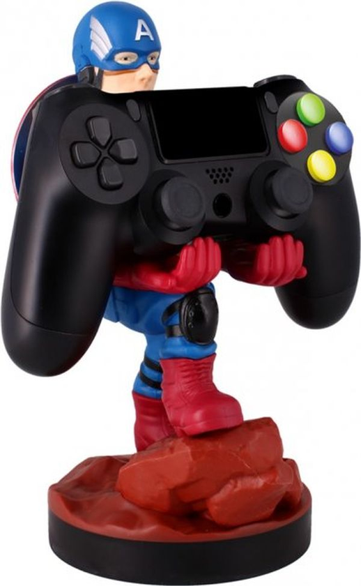  «Держатель Cable Guy Exquisite Gaming Marvel Camptain America (CGCRMR300202)», бренда Cable Guy - фото №1