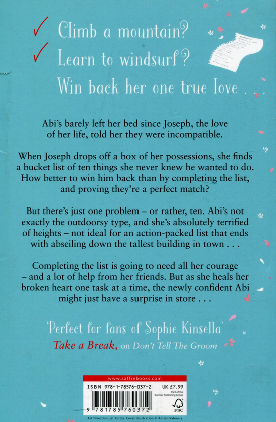 Бумажная книга «The Bucket List to Mend a Broken Heart », автор Анна Бэлл - фото №1