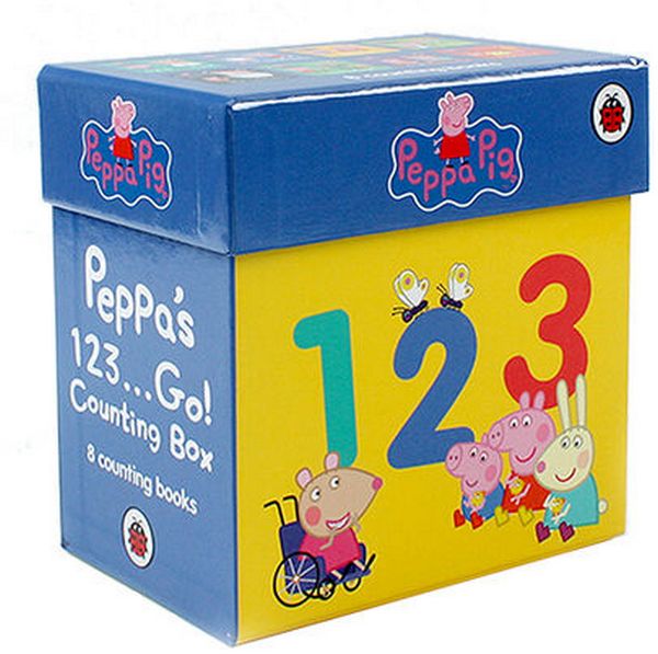 [object Object] «Peppa Pig: 1,2,3, Go! Board book Boxed set» - фото №1