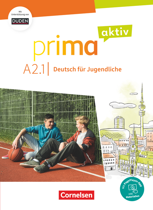 Паперова книга «Prima aktiv A2/1 Kursbuch + PagePlayer-App + interaktiven Übungen» - фото №1