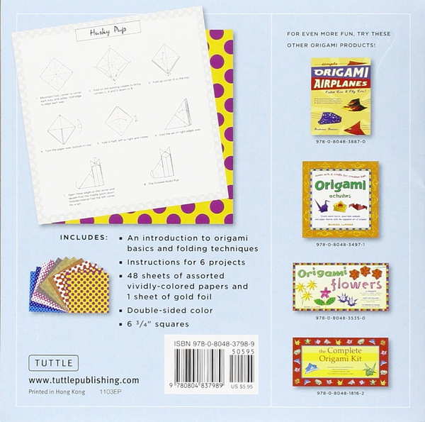 Бумажная книга «Origami Paper. Dots. 49 Sheets» - фото №1