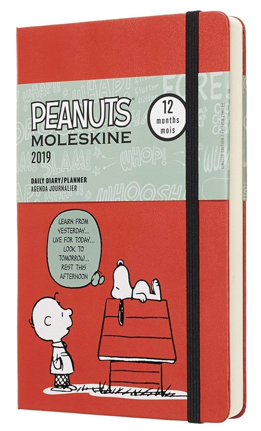  «Щоденник Moleskine Peanuts на 2019 рік червоний (DPE12DC3Y19)», бренду Moleskine - фото №1