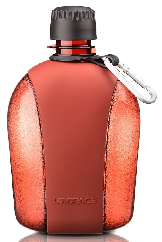  «Фляга Uzspace 950 мл червона (6016red)», бренду Uzspace - фото №1