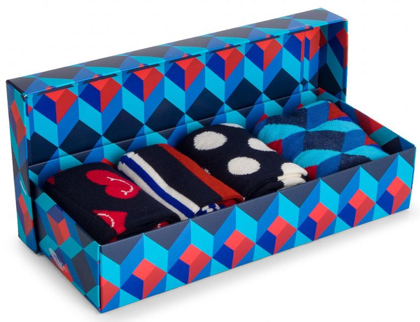 «Носки Happy Socks Nautical Gift Box 4 пары 41-46 р (XNAV09-6300)», бренда Happy Socks - фото №1