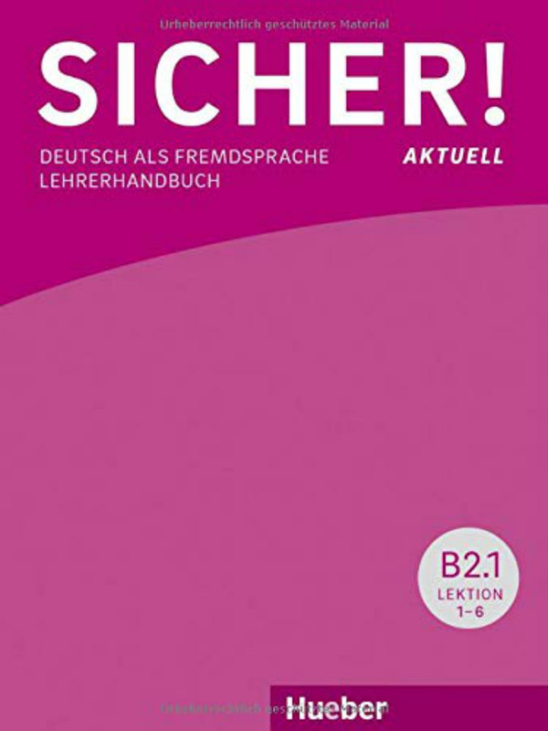 [object Object] «Lehrerhandbuch B2.1», авторів Міхаела Перлманн-Бальме, Сюзанна Швальб - фото №1
