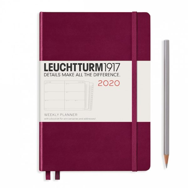  «Еженедельник Leuchtturm1917 2020 Винный (359992)», бренда Leuchtturm1917 - фото №1