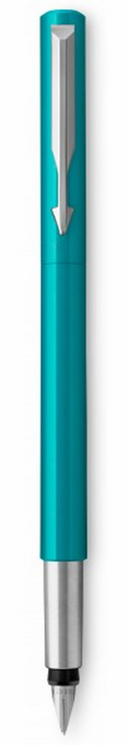 «Ручка перьевая Parker Vector 17 Blue-Green FP F (05 611)», бренда Parker - фото №1