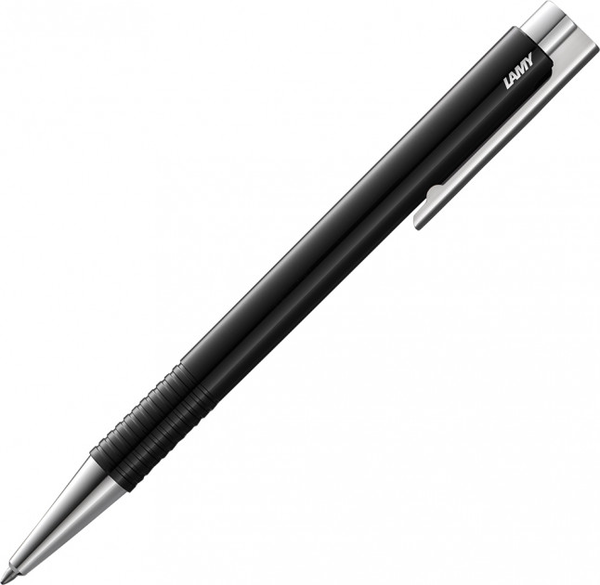 «Ручка шариковая Lamy Logo M+ Черная (4014519654124)», бренда Lamy - фото №1