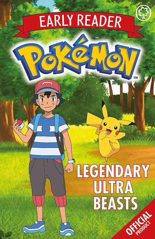 Бумажная книга «The Official Pokemon Early Reader. Book 8. Legendary Ultra Beasts» - фото №1