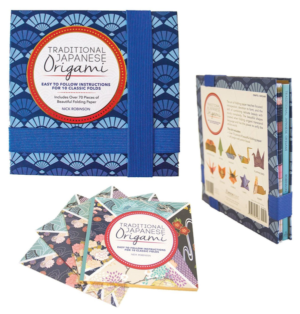 Бумажная книга «Traditional Japanese Origami Kit», автор Ник Робинсон - фото №1