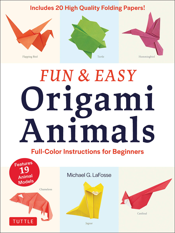 Паперова книга «Fun and Easy Origami Animals», автор Майкл Г. Лафосс - фото №1