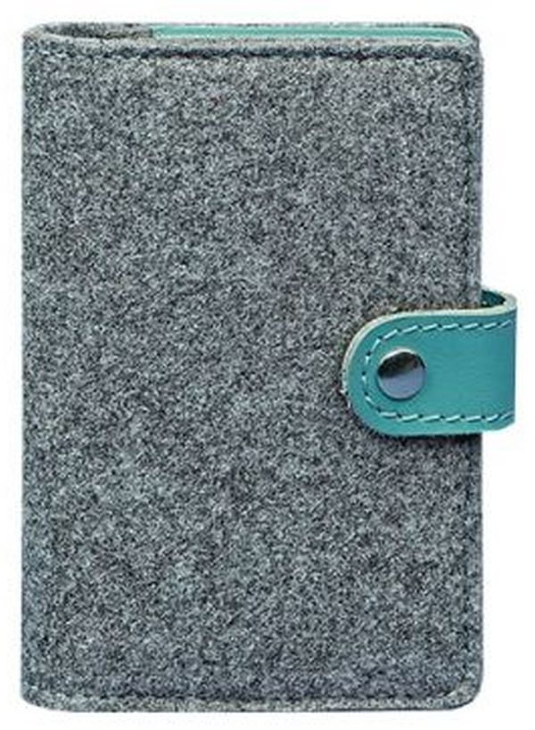 «Обложка для паспорта BlankNote 3.0 Фетр Тиффани (BN-OP-3-felt-tiffany)», бренда BlankNote - фото №1