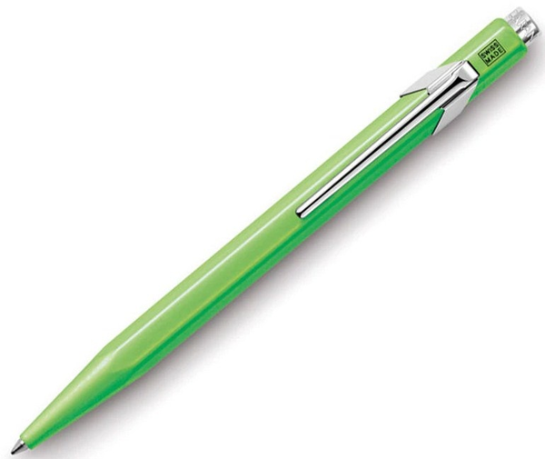 «Ручка Caran d'Ache 849 Pop Line Fluo Зеленая (849.230)», бренда Caran d'Ache - фото №1