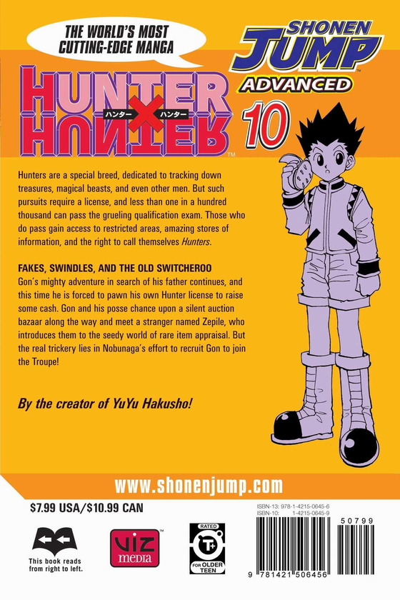 Книга «Hunter x Hunter. Volume 10» – Ёсихиро Тогаси, купить по