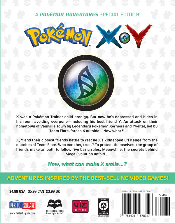 Бумажная книга «Pokemon X•Y.  Volume 2», автор Хидэнори Кусака - фото №1