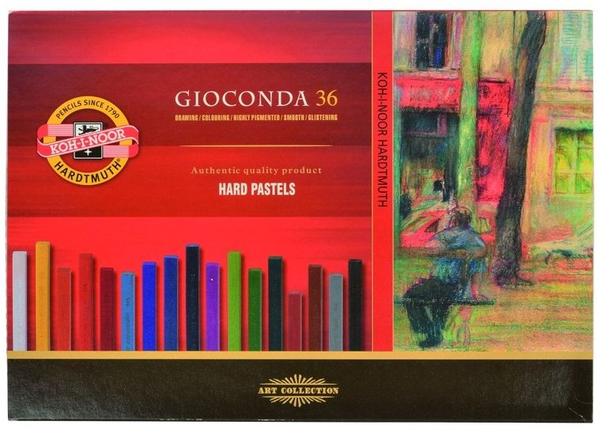 «Крейда-пастель Koh-i-noor Gioconda тверда 36 шт (8115)», бренду Koh-i-Noor Hardtmuth - фото №1