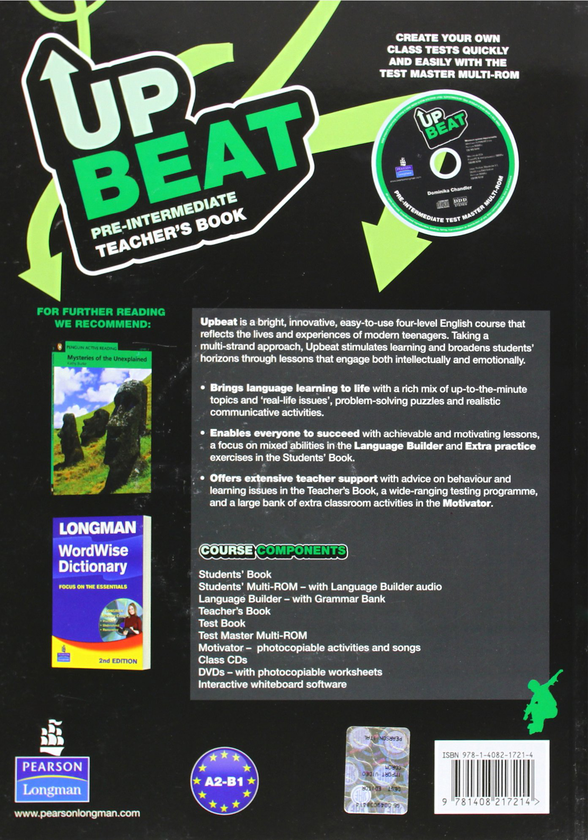 Бумажная книга «Upbeat Pre-Interm TB+TestMaster CD», автор Кейт Фуско - фото №1