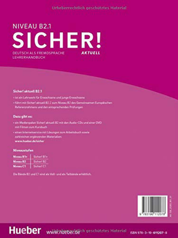 [object Object] «Lehrerhandbuch B2.1», авторів Міхаела Перлманн-Бальме, Сюзанна Швальб - фото №2 - мініатюра