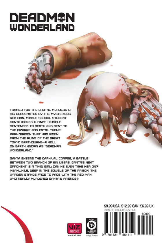 Бумажная книга «Deadman Wonderland. Volume 3», автор Дзинсэй Катаока - фото №1