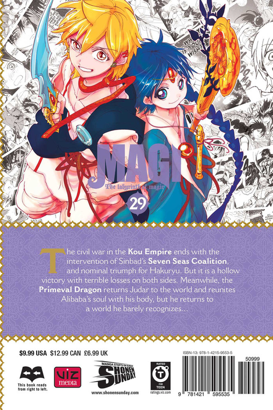 Бумажная книга «Magi. Volume 29», автор Синобу Отака - фото №1