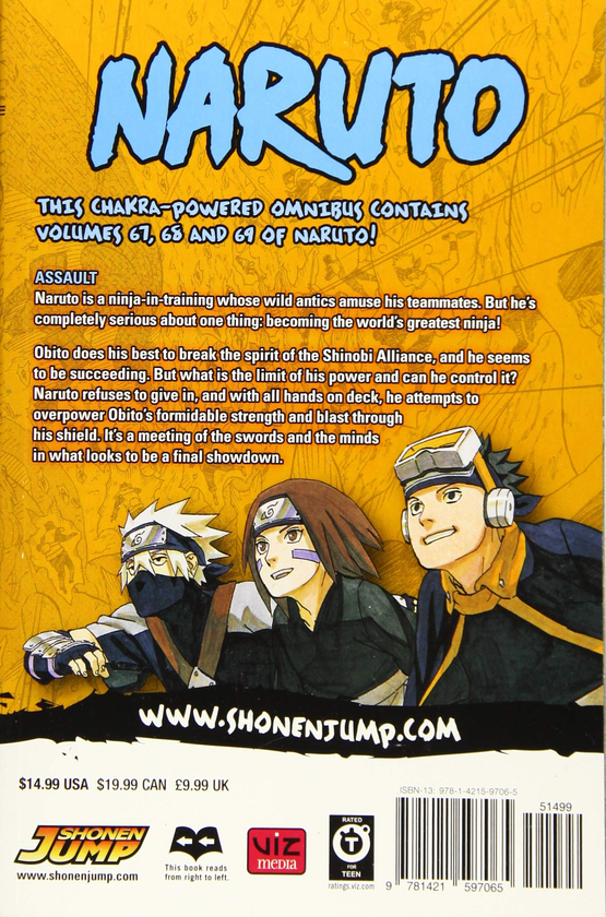 [object Object] «Naruto. 3-in-1 Edition. Volume 23», автор Масаси Кисимото - фото №2 - миниатюра