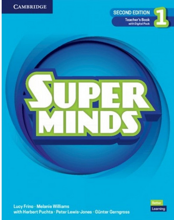 [object Object] «Super Minds. Level 1. Teacher's Book with Digital Pack (British English)», авторів Люсі фринов, Мелані Вільямс, Герберт Пухта, Гюнтер Гернгросс, Пітер Льюїс-Джонс - фото №1