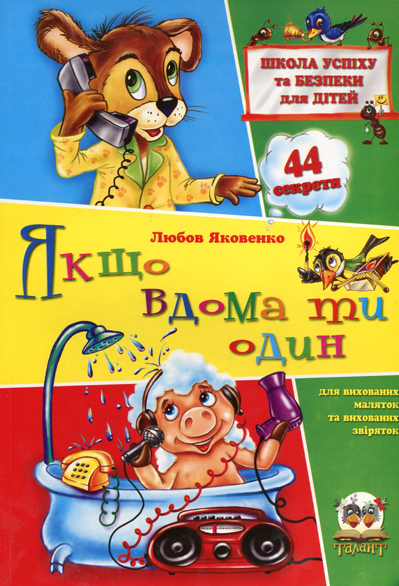 Книга Якщо вдома ти один