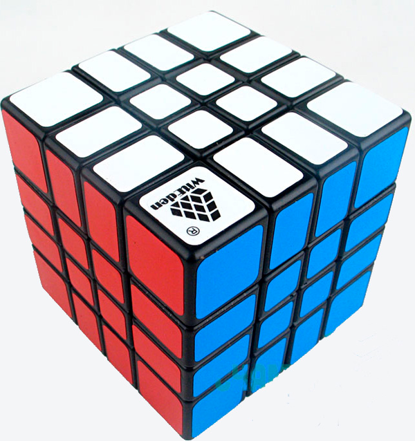  «Игрушка-головоломка Кубик new 4x4 Mixup black WitEden (WEMX43)», бренда WitEden - фото №1