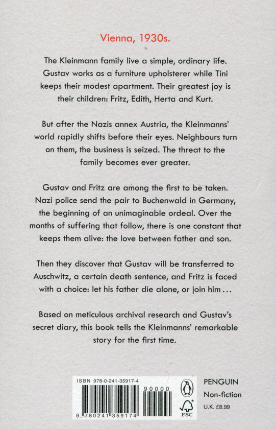 Паперова книга «The Boy Who Followed His Father into Auschwitz», автор Джеремі Дронфілд - фото №1