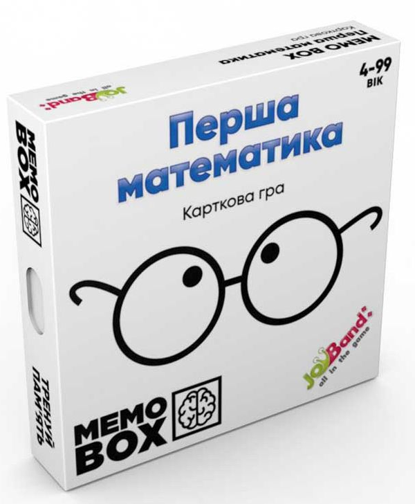  «Настільна гра JoyBand MemoBox Перша математика (MB0001)», бренда JoyBand - фото №1