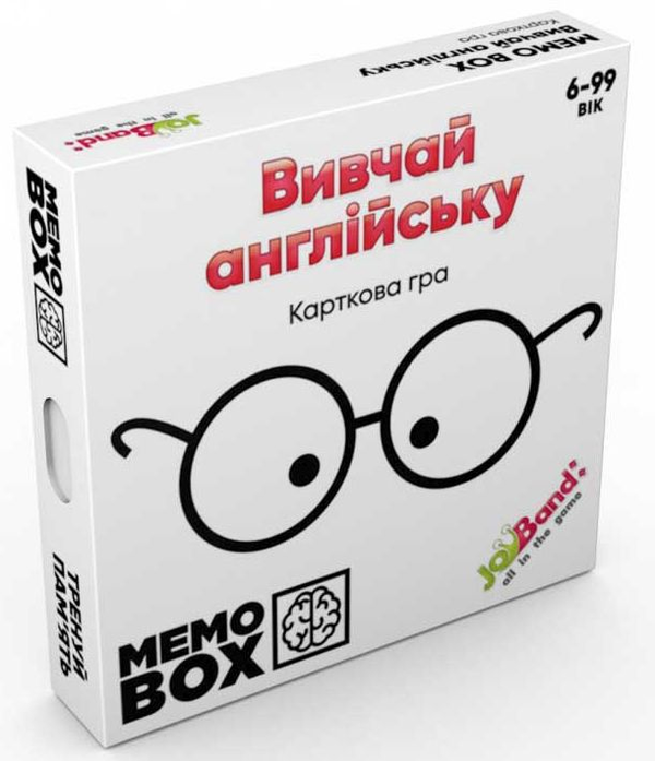 undefined «Настільна гра JoyBand MemoBox Вивчай англійську (MB0004)», бренда JoyBand - фото №1