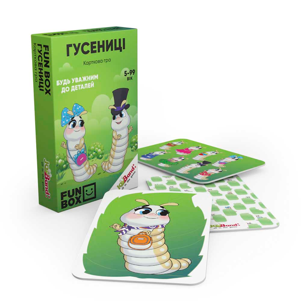  «Настільна гра JoyBand FunBox Гусениці (FB0002)», бренда JoyBand - фото №1