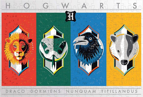 «Пазл Winning Moves Harry Potter House Crests 500 елементів (WM00369-ML1-6)», бренда Winning Moves - фото №1