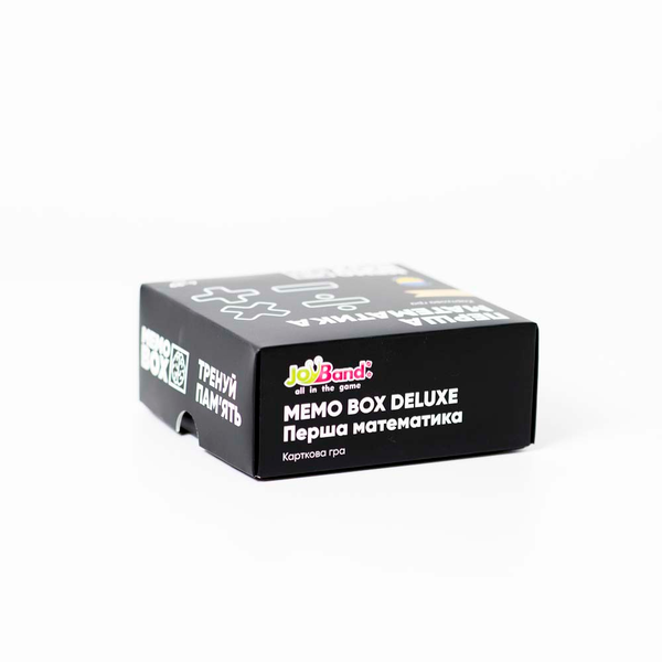  «Настільна гра JoyBand MemoBox Delux Перша математика (MBD101)», бренда JoyBand - фото №1