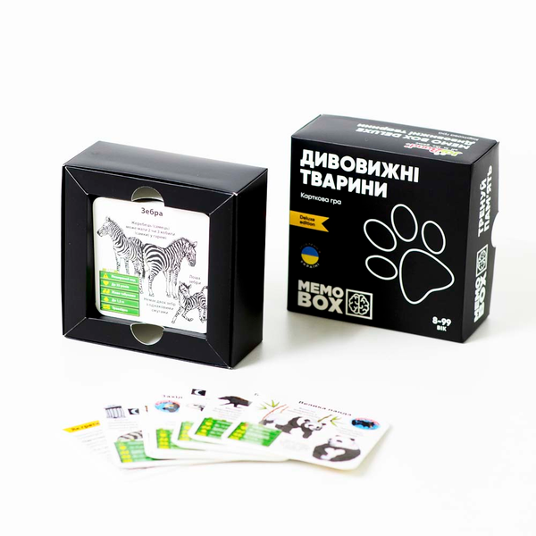  «Настільна гра JoyBand MemoBox Delux Дивовижні тварини (MBD106)», бренда JoyBand - фото №1